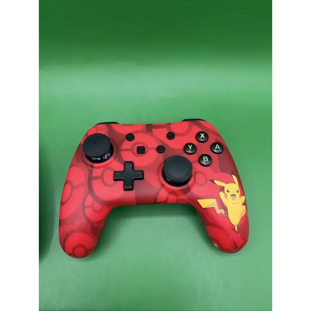 x3 Lot Of Nintendo Switch Controllers Zelda Red Pikachu Pokémon (No Cables)